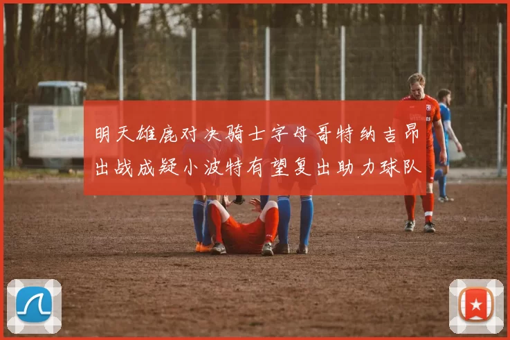 明天雄鹿对决骑士字母哥特纳吉昂出战成疑小波特有望复出助力球队